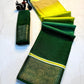 Beautiful rekko silk sarees with all over floral design along with contrast weaving border