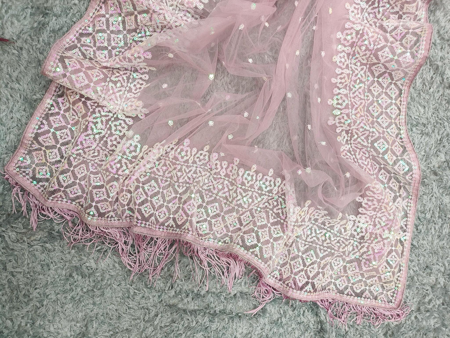 EXCLUSIVE DESIGNER SEQUINS SAREE