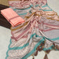 Designer Chinnon Silk Saree