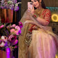 Gold Designer Soft Organza Saree