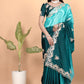 Introducing our stunning Pure Chinon Crepe Saree