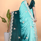 Introducing our stunning Pure Chinon Crepe Saree