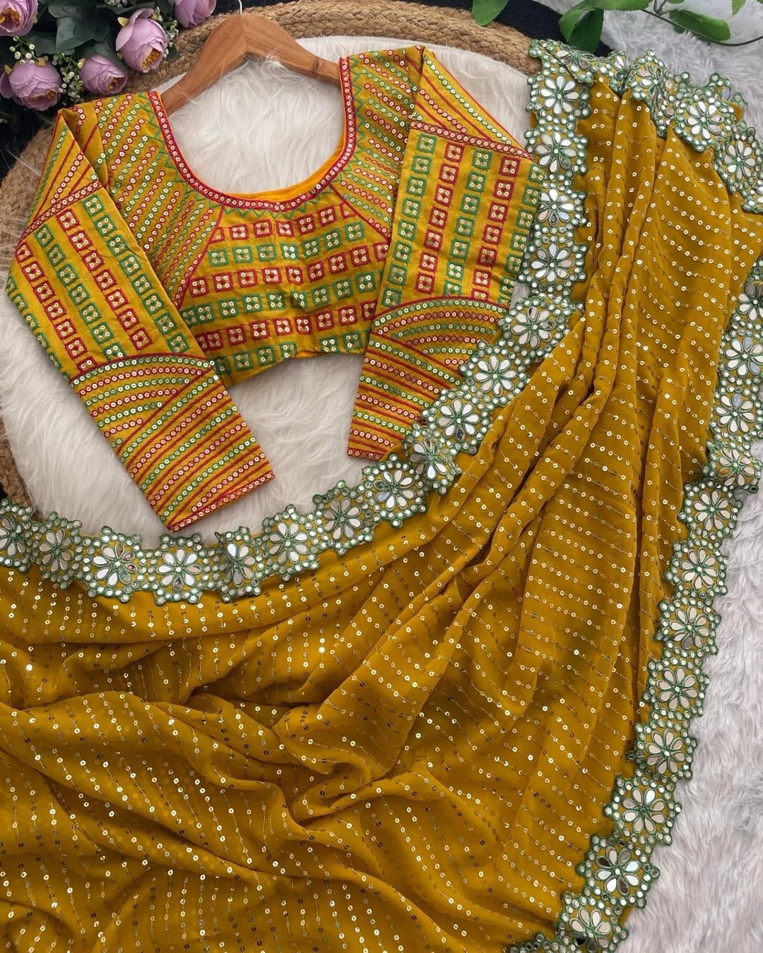 Indulge in luxury and flaunt this beauty with this exquisite peice