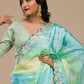 Presenting New Party Wear pure Chinon Digital printed saree