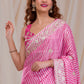 Presenting New Party Wear pure Chinon Digital printed saree