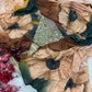 Exclusive Floral Handwork Saree On Satin Crepe