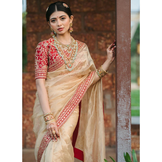 Exclusive Designer Sequins Saree