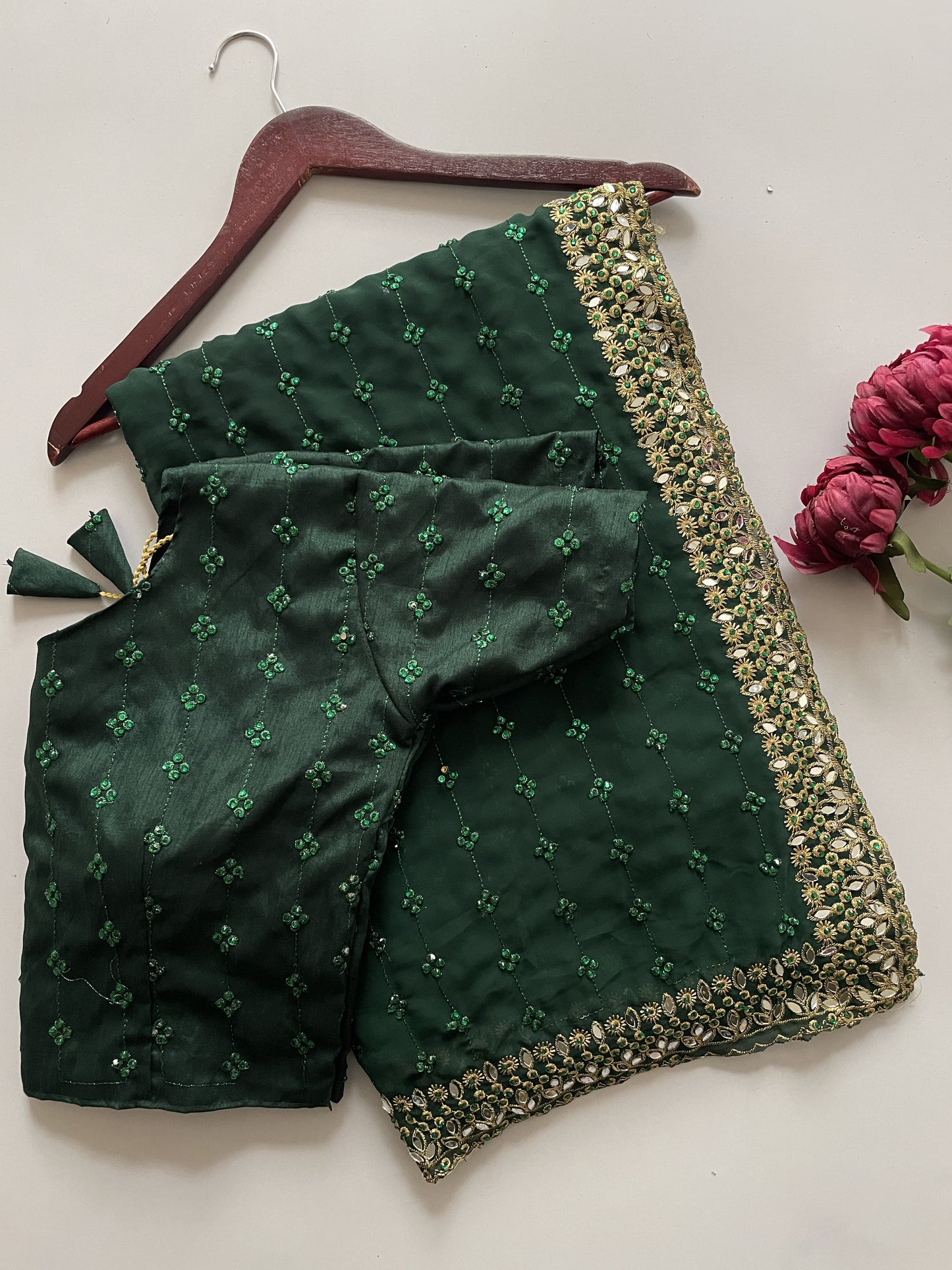 Heavy Quality Faux Georgette Bollywood BlockBuster SEQUINS Design