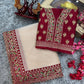 Soft Twil With Banarashi Crush Saree