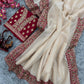Soft Twil With Banarashi Crush Saree