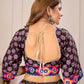 Premium Rayon Cotton Digital Print Work Lahenga Choli Black