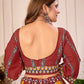 Premium Rayon Cotton Digital Print Work Lahenga Choli