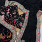 Beautiful Multicolour Sequins+ Embroidery Work Saree