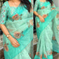 Dreamy World Of Pastel Colors Shades -Leno Cotton Saree