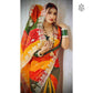 Soft Georgette Bhandhni Printed Saree