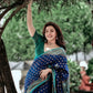 BEAUTIFUL RICH PALLU SOFT LICHI SILK CLOTH