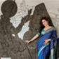 BEAUTIFUL RICH PALLU SOFT LICHI SILK CLOTH