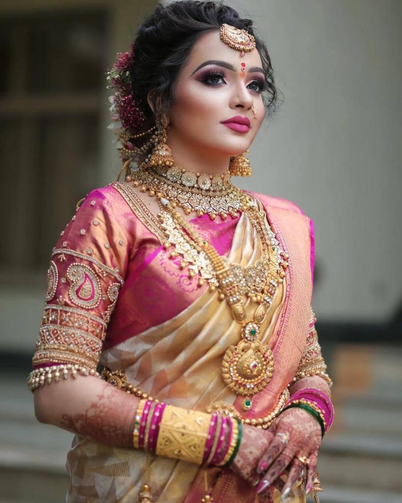 SOFT LICHI SILK CLOTH  JACQUARD WORK ON ALL OVER