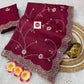 Gold Crush Pitta Codding Zaal Multi Colour Saree