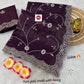 Gold Crush Pitta Codding Zaal Multi Colour Saree