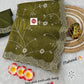 Gold Crush Pitta Codding Zaal Multi Colour Saree