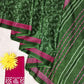 Soft Mulmul Ajrakh Print Saree with Blouse
