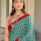 Pure Mulmul Cotton Saree with Traditional Block Print