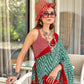 Pure Mulmul Cotton Saree with Traditional Block Print