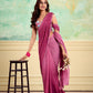 Nairobi Saree with Embroidery Border & Digital Blouse