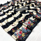 Elegant Semi Modal Drape with Heavy Tassels