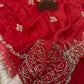 Premium Designer Drape Catonic Rangoli Silk Saree with Katdana