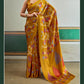 Premium Modal Satin Ajrakh Print Saree