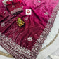 Latest Designer Soft Chinon Silk Digital Print Saree
