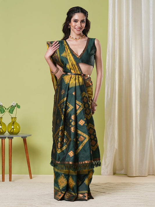 Premium Handloom Weaving Silk Saree