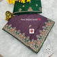 Heavy Italian Crush Fabric fully Heavy Coding Seqins Saree