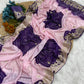 Premium Shiny Silk Saree with Bandhni Blouse