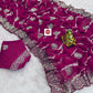 Premium Leheriya Georgette Saree with Heavy C-Pallu & Designer Blouse