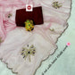 Premium Twile Net Saree with Hand Cutdana, Moti & Khatli Work