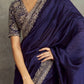 Premium Soft Space Silk Saree with Embroidered Blouse & Matching Purse