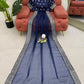 Premium Designer Saree on Heavy Organza Silk with LCD Diamond Work