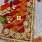 Beautiful Soft Georgette Lehriya Multi Saree