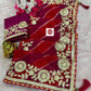 Beautiful Soft Georgette Lehriya Multi Saree