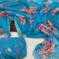 Elegant Georgette Digital Print Saree with Embroidery Border