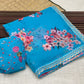 Elegant Georgette Digital Print Saree with Embroidery Border