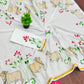 Traditional Pichwai Design Hand Painted & Hand Block Maslin Cotton Saree