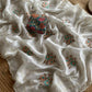 Premium Crunchy Fabric Saree with Peacock Design & Rich Multi-Thread Embroidery