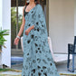 Demanding Floral Style Hand Block Printed Cotton Sarees