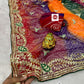 Heavy Pachrangi Georgette Saree