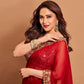 Premium Embroidered Georgette Saree with Zari & Sequin