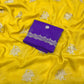 Elegant Soft Carnchy Chiffon Saree